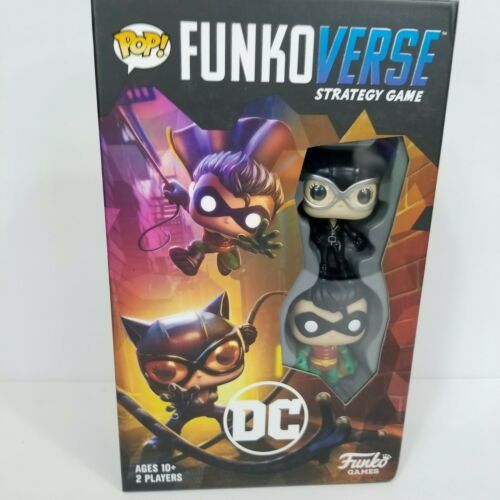 Funko Pop! Funkoverse 101 DC Comics Catwoman &amp; Robin Strategy Game Brand... - $24.74