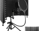 Iouyk Studio Recording Microphone Isolation Shield With Pop Filter And T... - $47.93