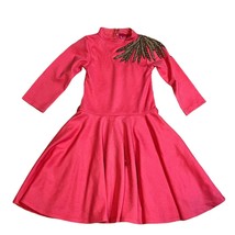 Tiny Queen Girl&#39;s Clothing Coral Pageant Interview or Appearance Dress 6-8 - $62.40