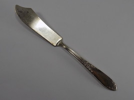 1936 NATIONAL SILVER COMPANY KING EDWARD PATTERN 7 1/4&quot; MASTER BUTTER KNIFE - $6.92