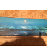 Ocean photo on canvas near ocean by artist steve Vaughn approximately 16” - £47.20 GBP