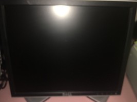 Dell 17&quot; LCD Flatpanel Monitor 1707FPT w/ Power Cord &amp; VGA Cable - $34.65