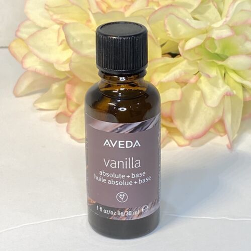 Aveda Vanilla Essential Oil Absolute + Base 1oz 30ml New NWOB Auth Free ... - $27.67