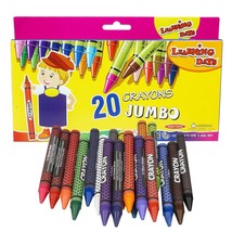 20 Piece Learning Days Jumbo Crayons - £3.89 GBP