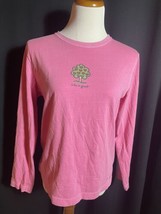 Life is Good pink long sleeve Tree great condition Hearts - £11.23 GBP