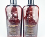 American Crew Men Daily Moisturizing Shampoo All Hair Types 15.2oz Lot of 2 - $28.98