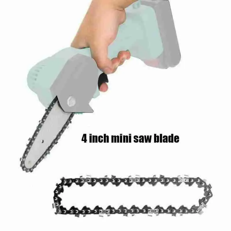 House Home 4-inch Electric Chain Saw Woodworking Tool 13cm Guide Plate Chainsaw  - £19.98 GBP