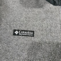 Vintage Columbia Fleece Men's M Gray Pullover 1/4 Zip Made In USA 90s Ski Snow  image 10