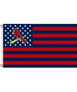 St Louis Cardinals Flag 3X5Ft Banner USA Polyester with Brass Grommets - $30.00