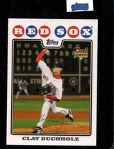 2008 Topps #232 Clay Buchholz Nmmt (Rc) Red Sox - £3.48 GBP