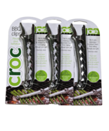 3 Pack Joie MSC BBQ Clips Grip Asparagus For Grilling Grill 6in - $456.75 MXN