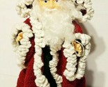 Vintage Billie Peppers 14&quot; Santa St. Nicholas Handmade Crocheted Robes C... - $37.61