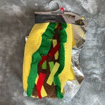 Size Small Taco Tuesday Food Halloween Costume for Pet Halloween New - £11.19 GBP
