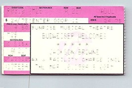 Jackson Browne Concert Ticket Stub March 10 1994 Sunrise Florida - £18.49 GBP