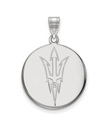 SS Arizona State University Large Pitchfork Disc Pendant - $93.93 CAD