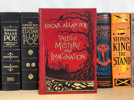 Tales of Mystery and Imagination by Edgar Allan Poe - illustrated, leather - VG - £28.77 GBP