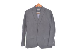 Banana Republic 42R Navy Blue Pinstripe Tailored Fit 2 Button Blazer Jacket - £31.33 GBP