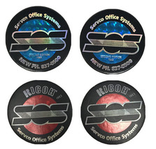 Lot 4 Servco Office Systems Ricoh POG Milkcap Hawaii Vintage Advertising... - $19.80