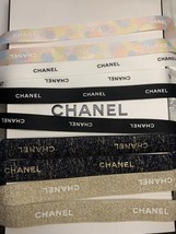 Chanel Classic/LE Ribbon (White/Black/Gold/ Blue/Multi) Authentic Sold by Yard - £4.38 GBP+