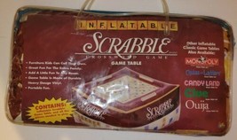 Inflatable Scrabble Game Table New in Carry Case Complete Ages 8 to Adult - $69.29