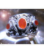 HAUNTED ANTIQUE RING TRANSMUTATION SIGIL OF THE WIZARDRY ORDER HIGHEST L... - $777.77