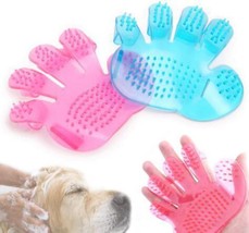 Ultimate Pet Grooming Glove: Adjustable Finger Brush For Cats And Dogs - £7.13 GBP