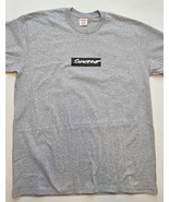 Supreme Futura Box Logo Tee Gray - £77.58 GBP