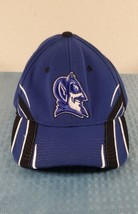 Duke Blue Devils Hat Blue Baseball Cap Hat Zephyr Fitted M/L Duke University - £9.27 GBP