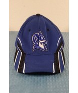 Duke Blue Devils Hat Blue Baseball Cap Hat Zephyr Fitted M/L Duke Univer... - £9.31 GBP