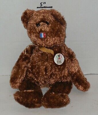 Primary image for TY Champion Beanie Baby Bear plush toy 2002 FIFA World Cup France