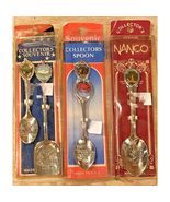 Collectors Souvenir State Spoons Idaho Baltimore Cape May Point NJ New S... - $20.40 CAD