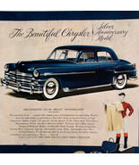 1949 Chrysler Silver Anniversary Model Advertisement Automobilia Cars DW... - $55.16 CAD