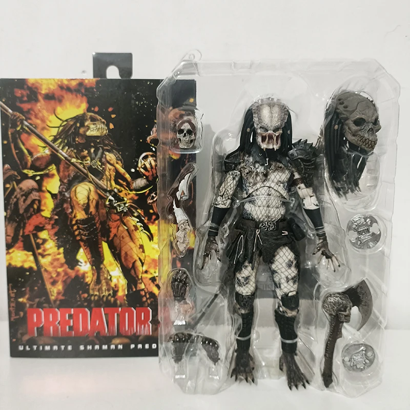 NECA Ultimate Shaman Predator Action Figure Model Toys Joint Movable Col... - $49.80