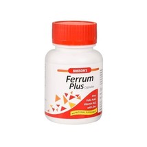 Pack of 2 - Bakson Ferrum Plus Capsules (30caps) Homeopathic MN1 - £16.34 GBP