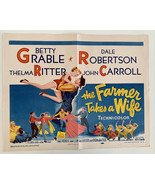 The Farmer Takes a Wife vintage movie poster - £157.27 GBP