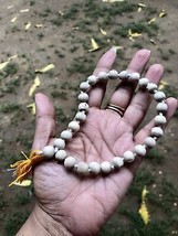 1 piece 9 mm TULSI Tulasi Pocket Mala, 27+1 Guru Bead Holy Basil Vaishnav Iskcon - £10.57 GBP