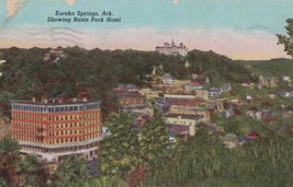 Basin Park Hotel Eureka Springs to Gravette Arkansas AR 1946 Postcard A13 - £2.36 GBP