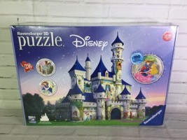 Ravensburger 3D Disney Castle Premium Puzzle 216 pcs Features 100 Characters NEW - £81.26 GBP