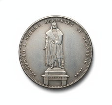 1840 Dürer Monument Ludwig I Commemorative Art Medal Restrike - €11,26 EUR