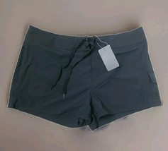 Syrokan Board Shorts Womens 14 Swim Bottoms Black Quick Dry Unlined Ligh... - $18.29 CAD