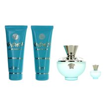 Versace Dylan Turquoise, 4 Piece Gift Set for Women - £94.58 GBP