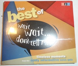 The Best Of Wait ... Don&#39;t Tell Me NPR 2 cd&#39;s Mint 2008 Highbridge Host ... - $281.16 MXN