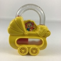 Playskool Baby Giggle Rattle Fun Filled Sights Sounds Shake Toy Vintage 1989  - $14.80