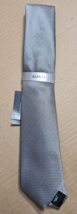 ALFANI Men&#39;s Tie Sawyer Solid White/Grey 100 NWT MSRP $55.00 - $14.80