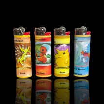 Pokémon Lighters Matte | Charmander Pikachu Mudkip Sandslash Collectable Lighter - £7.91 GBP