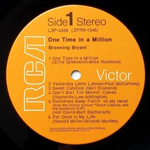 Browning Bryant: One Time In A Million [12" Vinyl LP RCA Victor LSP-4356] image 2