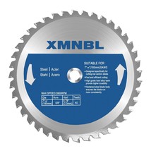 7-1/4 Metal Cutting Circular Saw Blade, Replacement For, 1/4 Inch 40 Teeth - £33.10 GBP