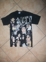 mens t shirt Michael Jackson black size small - £34.32 GBP