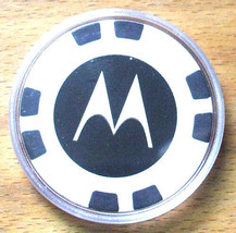 (1) Vintage $100. Motorola Poker Chip Golf Ball Marker - $7.95