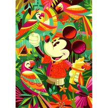 Disney Artist Aloha Mickey by Jeff Granito Postcard - $22.72